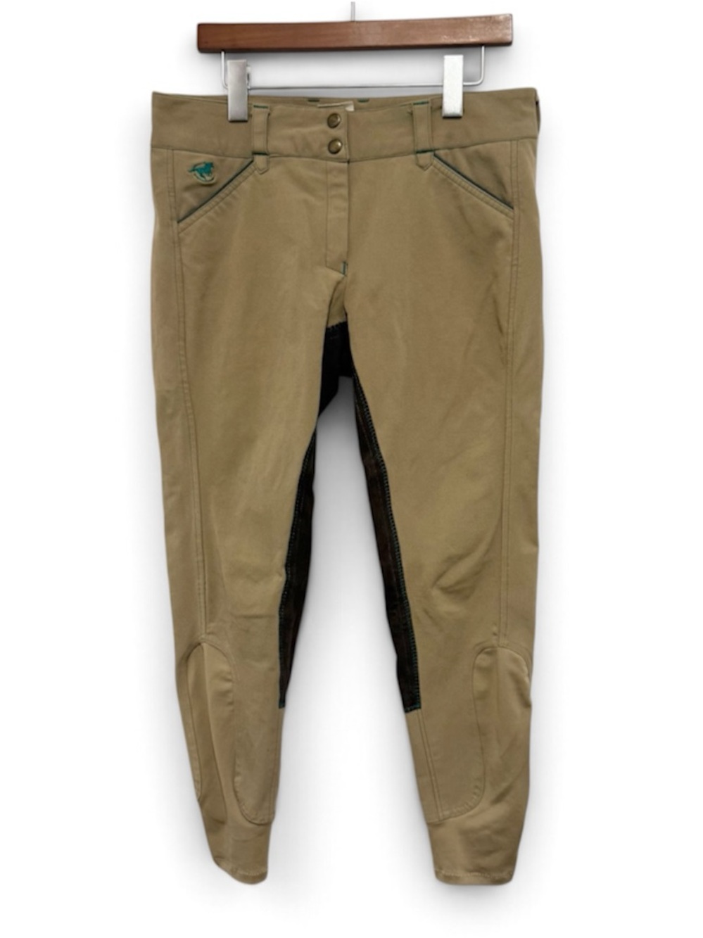 SmartPak Piper Full Seat Equestrian Riding Pants Breeches Tan Brown 30R